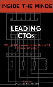 Cover of Inside The Minds : Leading Chief Technology Officers