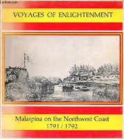Cover of: Voyages of enlightenment: Malaspina on the Northwest coast, 1791-1792