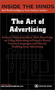 Cover of: The Art of Advertising by Inside the Minds