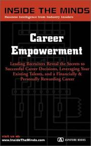 Cover of: Career Empowerment by Inside the Minds