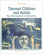 Talented Children and Adults by Jane Piirto
