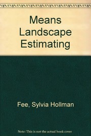 Cover of: Means landscape estimating by Sylvia Hollman Fee