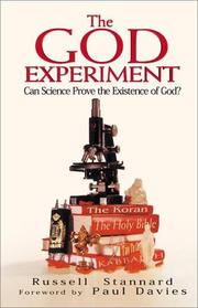 Cover of: The God experiment by Russell Stannard