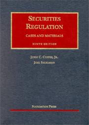 Cover of: Securities regulation by John C. Coffee, John C., Jr. Coffee, Joel Seligman, Hillary A. Sale, John C. Coffee