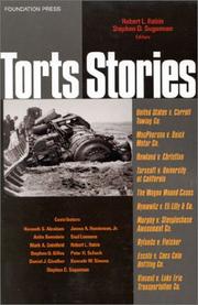Cover of: Torts stories