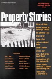 Cover of: Property stories