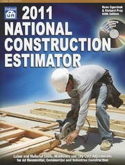 Cover of: 2011 National Construction Estimator, 59th Edition (Book & CD-ROM)