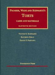 Cover of: Cases and Materials on Torts