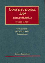 Cover of: Constitutional law