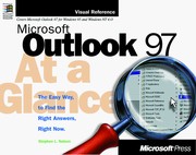 Cover of: Microsoft Outlook 97 ata glance by Stephen L. Nelson