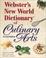 Cover of: Webster's New World Dictionary of Culinary Arts (2nd Edition)