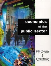Cover of: Economics of the Public Sector