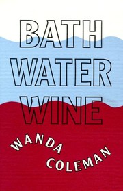 Cover of: Bath water wine