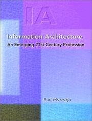 Cover of: Information Architecture | Earl Morrogh