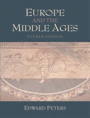 Cover of: Europe and the Middle Ages by Edward Peters