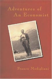 Cover of: Adventures of an Economist by Franco Modigliani