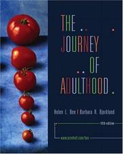 Cover of: The Journey of Adulthood, Fifth Edition