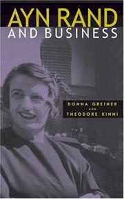 Ayn Rand and business by Donna Greiner