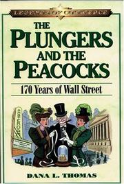Cover of: The plungers and the peacocks