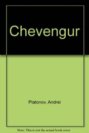 Cover of: Chevengur