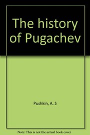 Cover of: The history of Pugachev