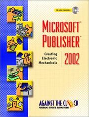 Cover of: Microsoft Publisher 2002: creating electronic mechanicals