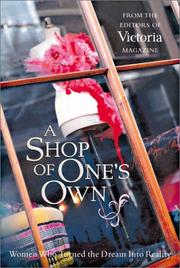 Cover of: A shop of one's own