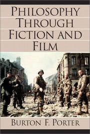 Cover of: Philosophy through fiction and film