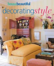 Cover of: House Beautiful Decorating Style (House Beautiful) by Carol Cooper Garey