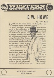 Cover of: E. W. Howe