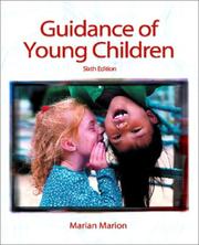 Cover of: Guidance of young children by Marian Marion