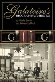 Cover of: Galatoire's: Biography of a Bistro