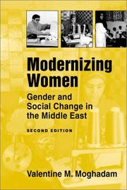 Cover of: Modernizing women: gender and social change in the Middle East