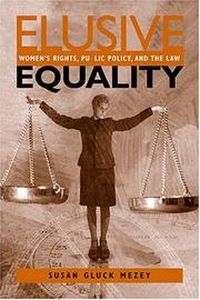 Cover of: Elusive Equality by Susan Gluck Mezey