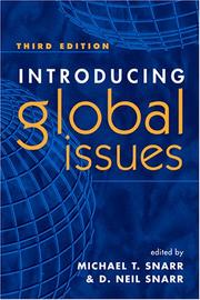 Cover of: Introducing global issues by edited by Michael T. Snarr, D. Neil Snarr.