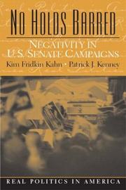 Cover of: No Holds Barred by Patrick J. Kenney, Kim Fridkin Kahn