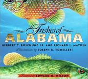Cover of: FISHES OF ALABAMA