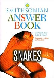 Cover of: Smithsonian Answer Book: Snakes, Second Edition