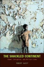 Cover of: The shackled continent by Robert Guest