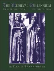 Cover of: The Medieval Millennium: An Introduction (2nd Edition)