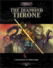 Cover of: The Diamond Throne (Arcana Unearthed Sourcebook) by Monte Cook