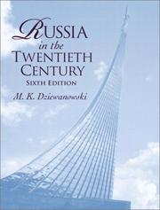 Cover of: Russia in the twentieth century