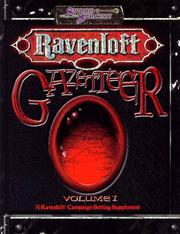 Cover of: Ravenloft Gazetteer (Sword & Sorcery) by Andrew Cermak, John W. Mangrum, Chris Nichols, Andrew Wyatt