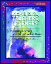 Cover of: Readers, teachers, learners | William G. Brozo