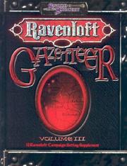 Cover of: Ravenloft Gazetteer Vol 3