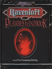 Cover of: Ravenloft: Player's Handbook (v 3.5 Core Campaign Setting)