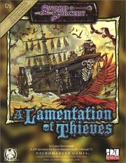 Cover of: A Lamentation of Thieves (Sword & Sorcery D20)