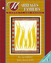 Cover of: Marriages and Families by Mary Ann A. Schwartz, BarBara Marliene Scott, Mary Ann Schwartz