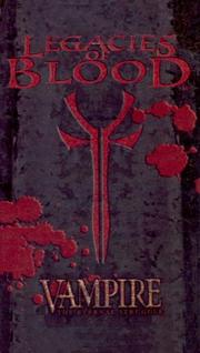 Cover of: Vtes Legacies Of Blood Booster Pack (Legacies of Blood)