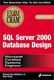 Cover of: MCSE SQL Server 2000 Database Design Exam Cram (Exam: 70-229)